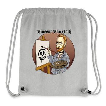 Vincent VanGoth - Stanley/Stella recycelter Gym Bag - Grau meliert - Vorne