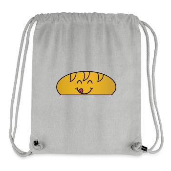 Brot - Stanley/Stella recycelter Gym Bag - Grau meliert - Vorne