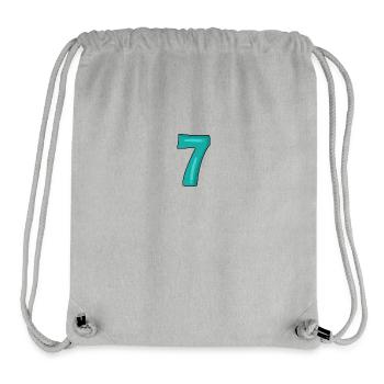Number 7 - Stanley/Stella Recycled Gym Bag - heather grey - Front