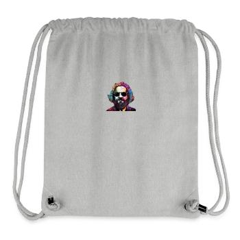Communism Left Marxism Karl Marx - Stanley/Stella Recycled Gym Bag - heather grey - Front