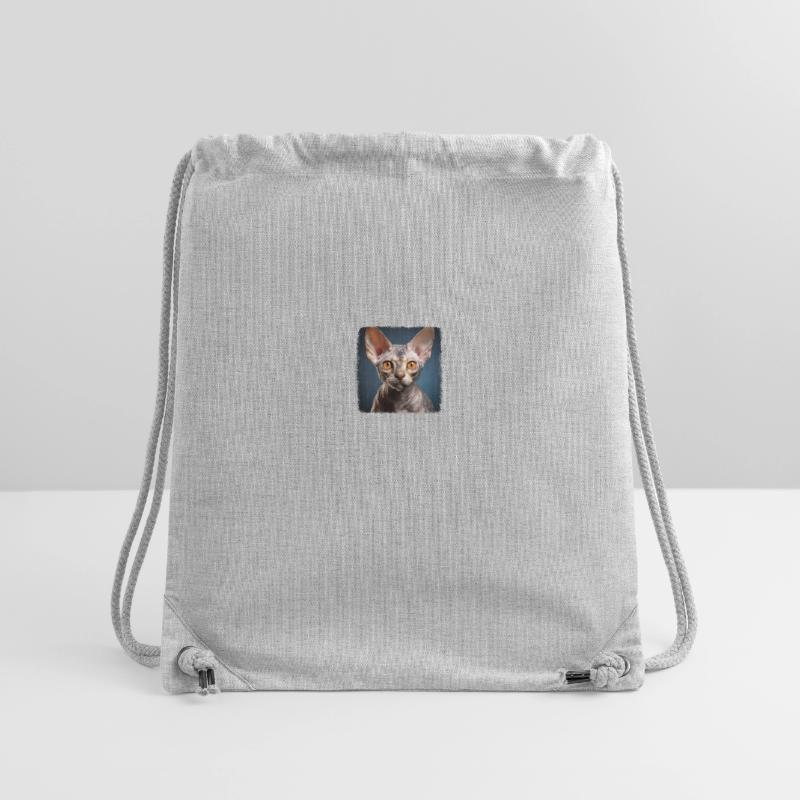 Devon Rex Kätzchen Devon Rex Katze Stanley/Stella recycelter Gym Bag