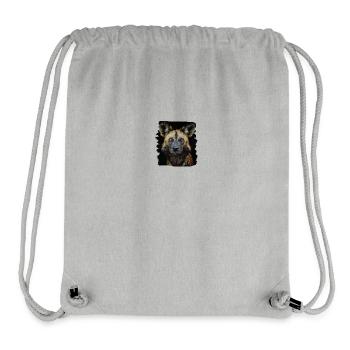 Wildhunde Wildhund - Stanley/Stella recycelter Gym Bag - Grau meliert - Vorne