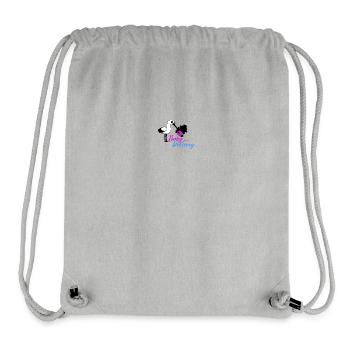 Naissance, bébé pour l'accouchement - naissance + accouchement - Sac à cordon recyclé Stanley/Stella - gris chiné - Devant