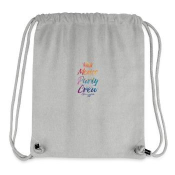 Mexico Party Crew Colorful - Stanley/Stella Recycled Gym Bag - heather grey - Front