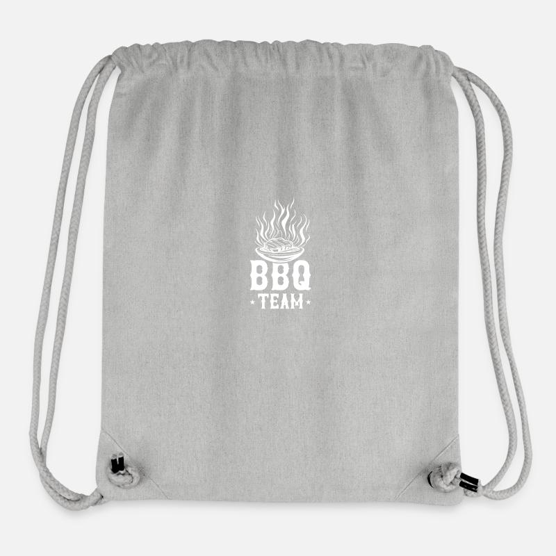 L’équipe de Grill Bbq - Sac à cordon recyclé Stanley/Stella - gris chiné