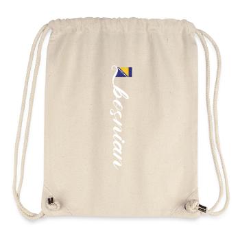 Bosnia and Herzegovina - Stanley/Stella Recycled Gym Bag - natural - Front