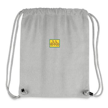 FAHRRAD. FAHRRAD - Stanley/Stella recycelter Gym Bag - Grau meliert - Vorne