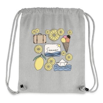 Summer - Stanley/Stella Recycled Gym Bag - heather grey - Front