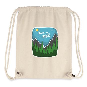Take a Hike – Adventure & Hiking Design - Stanley/Stella Recycled Gym Bag - natural - Front
