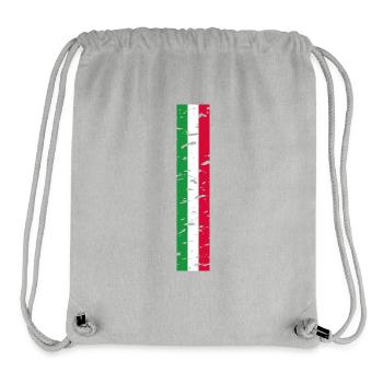 Ich liebe Italien Design T-Shirt Outfit - Stanley/Stella recycelter Gym Bag - Grau meliert - Vorne