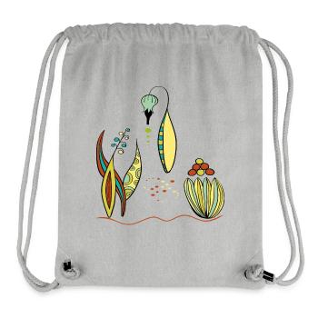Fantasy Ornaments - Stanley/Stella Recycled Gym Bag - heather grey - Front