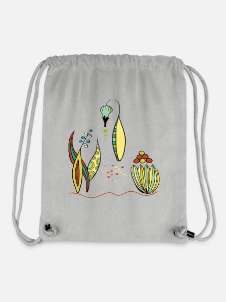 Fantasie Ornamente - Stanley/Stella recycelter Gym Bag - Grau meliert