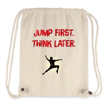 Jump - Stanley/Stella Recycled Gym Bag - natural - Front