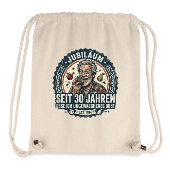 Jubiläum Humor 30 Jahre - Stanley/Stella recycelter Gym Bag - Naturweiß - Vorne