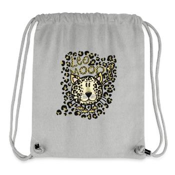 Leo Mood - Stanley/Stella Recycled Gym Bag - heather grey - Front