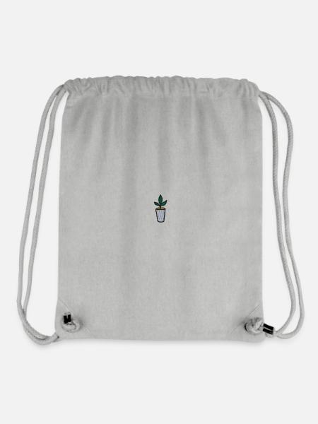 Blume 2 - Stanley/Stella recycelter Gym Bag - Grau meliert