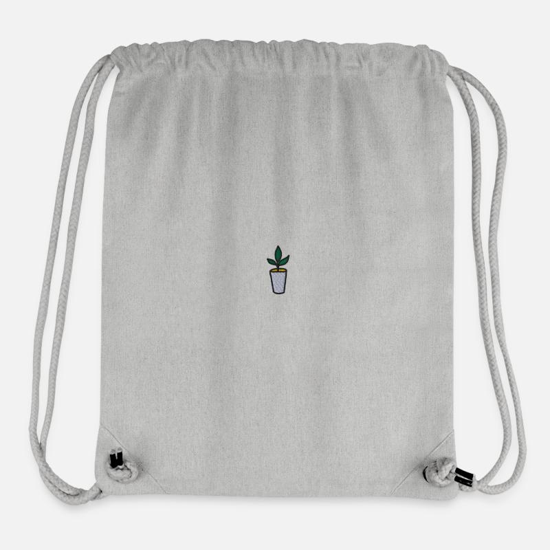 Blume 2 - Stanley/Stella recycelter Gym Bag - Grau meliert