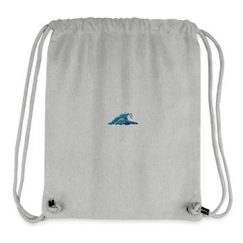 Wave - Stanley/Stella Recycled Gym Bag - heather grey - Front