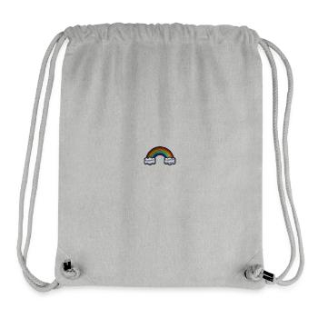 Rainbow - Stanley/Stella Recycled Gym Bag - heather grey - Front