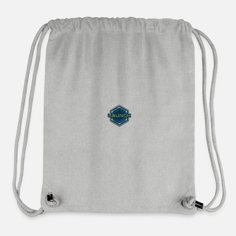 Launch - Stanley/Stella recycelter Gym Bag - Grau meliert