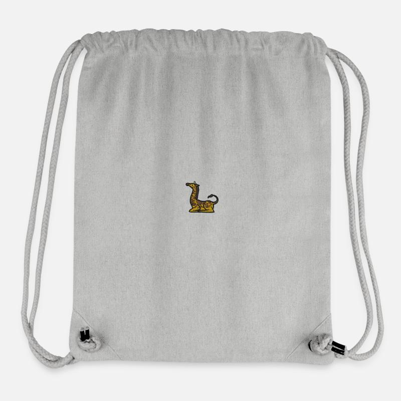 Giraffe - Stanley/Stella Recycled Gym Bag - heather grey