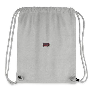 London Bus - Stanley/Stella recycelter Gym Bag - Grau meliert - Vorne
