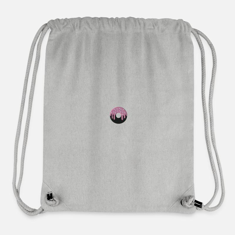 Donut - Stanley/Stella recycelter Gym Bag - Grau meliert
