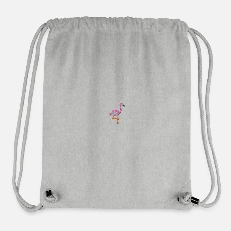Flamant - Sac à cordon recyclé Stanley/Stella - gris chiné