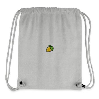 Citron - Sac à cordon recyclé Stanley/Stella - gris chiné - Devant