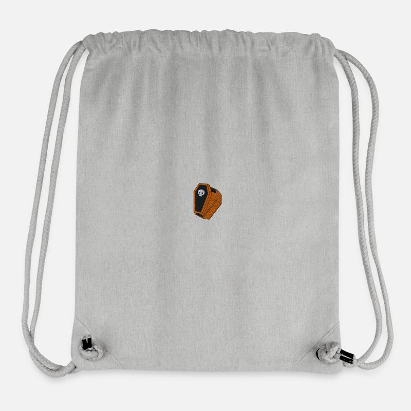 Skullcoffin - Stanley/Stella Recycled Gym Bag - heather grey