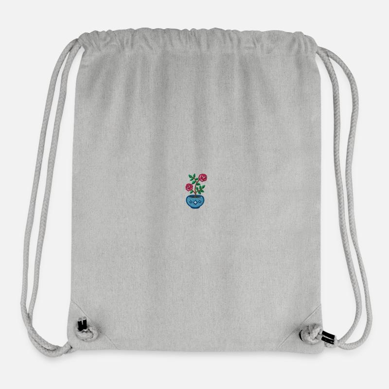 A Rose - Stanley/Stella recycelter Gym Bag - Grau meliert