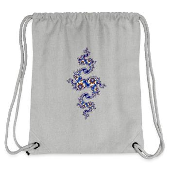 Julia Fractal - Stanley/Stella Recycled Gym Bag - heather grey - Back