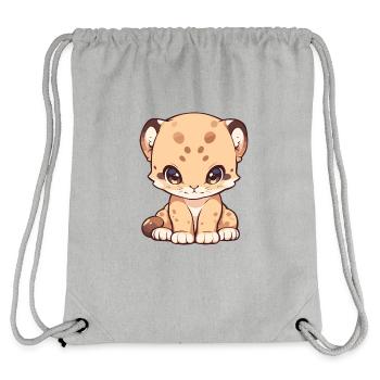 Cougar Mountain Lion Mountain Lion - Sac à cordon recyclé Stanley/Stella - gris chiné - Dos
