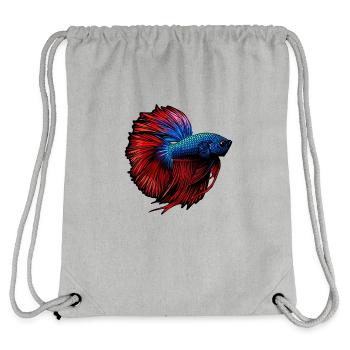 Bettas Betta Fisch Betta - Stanley/Stella recycelter Gym Bag - Grau meliert - Hinten