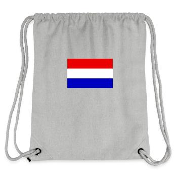 Drapeau hollandais - Sac à cordon recyclé Stanley/Stella - gris chiné - Dos
