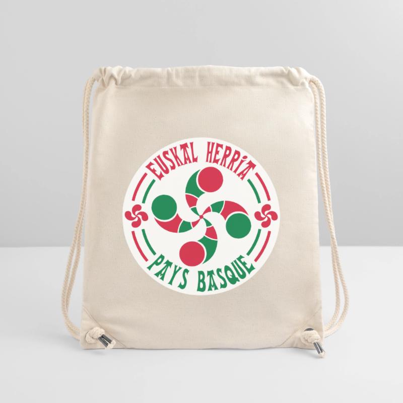 croix basque lauburu 59 Sac à cordon recyclé Stanley/Stella