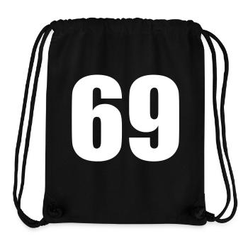69 - Stanley/Stella Recycled Gym Bag - black - Front