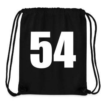 54 - Stanley/Stella Recycled Gym Bag - black - Front