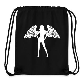 Club Angel Girl #3 - Stanley/Stella recycelter Gym Bag - Schwarz - Vorne