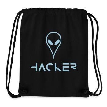 Les pirates de l'Alien UFO - Sac à cordon recyclé Stanley/Stella - noir - Devant