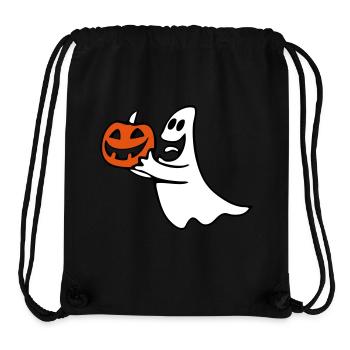 Ghost - Stanley/Stella recycelter Gym Bag - Schwarz - Vorne