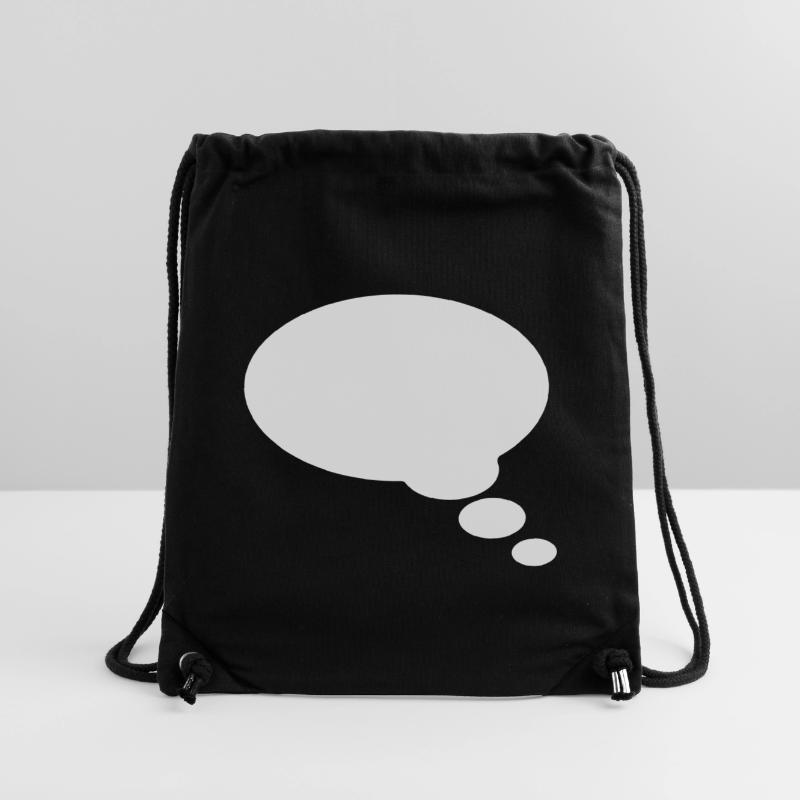 Comic bubble, your text, template, speechbubble, Stanley/Stella Recycled Gym Bag