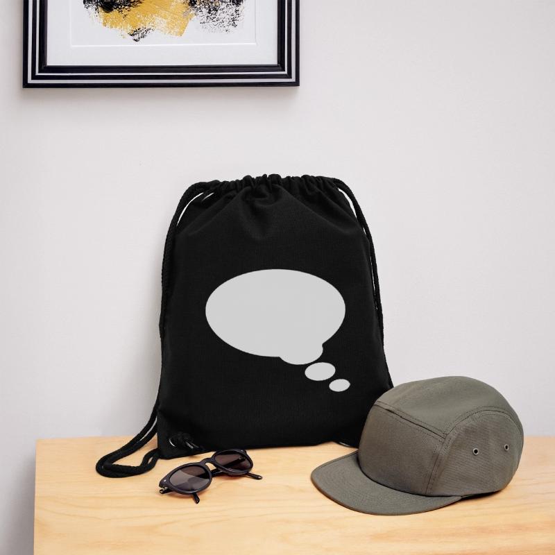 Comic bubble, your text, template, speechbubble, Stanley/Stella Recycled Gym Bag