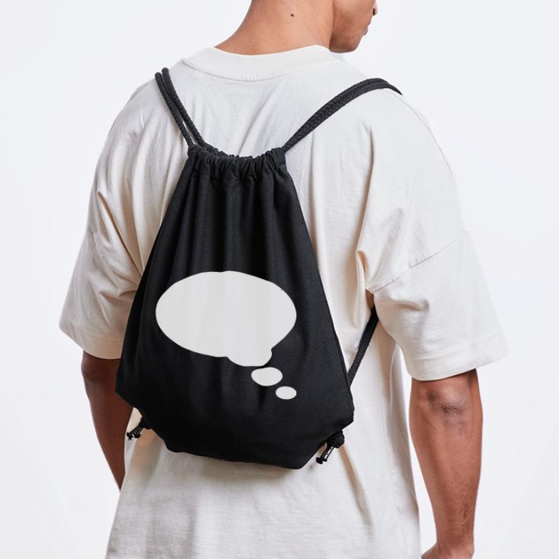 Comic bubble, your text, template, speechbubble, Stanley/Stella Recycled Gym Bag