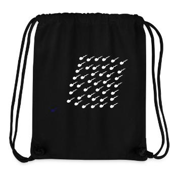 Schwangerschaft - Stanley/Stella recycelter Gym Bag - Schwarz - Vorne