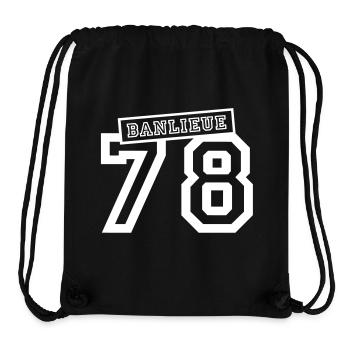 banlieue 78 - Stanley/Stella Recycled Gym Bag - black - Front