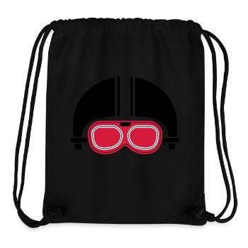 motorbike - Stanley/Stella recycelter Gym Bag - Schwarz - Vorne