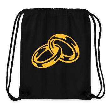 rings - Stanley/Stella Recycled Gym Bag - black - Front