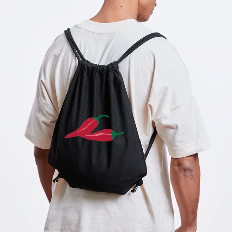 Chilli chili pepper spicy Stanley/Stella Recycled Gym Bag