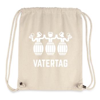 Vatertag Bierfässer (Bier / Männertag / White) - Stanley/Stella recycelter Gym Bag - Naturweiß - Vorne